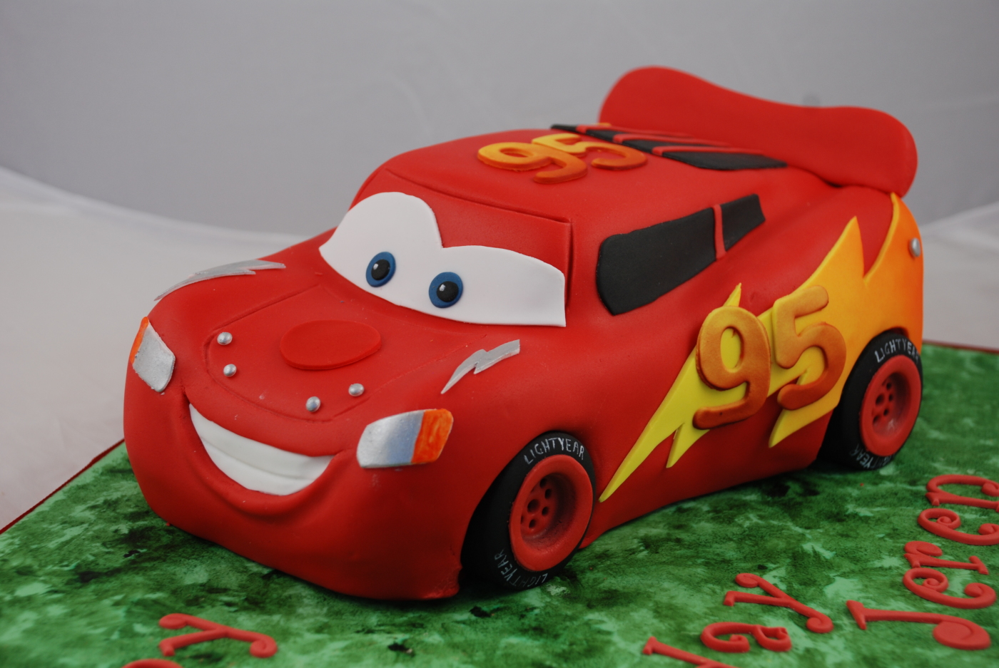 McQueen Cars Birthday Cake