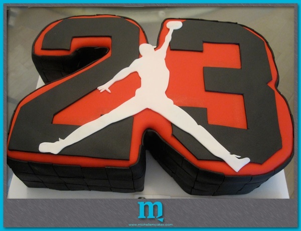 Michael Jordan Birthday Cake