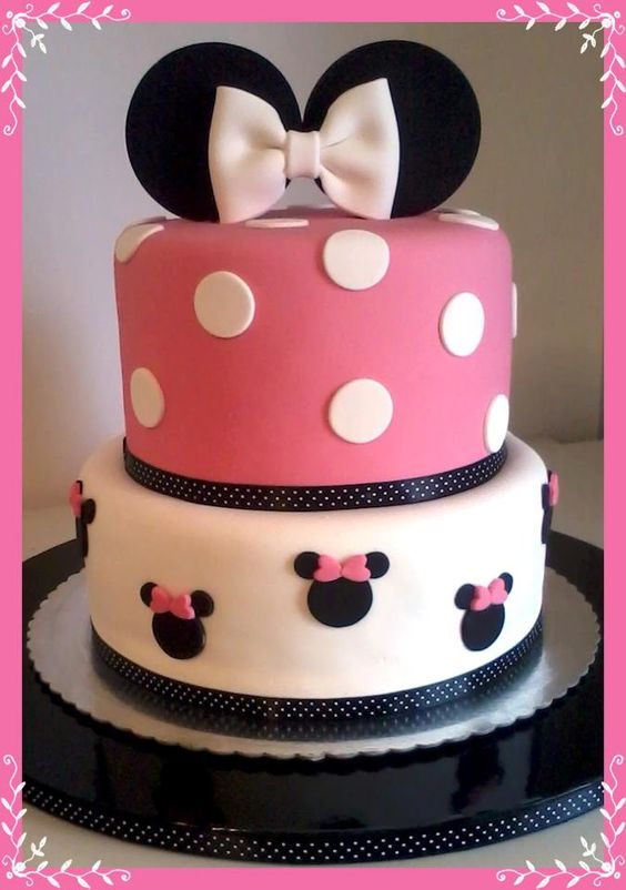 Minnie Mouse Birthday Cake