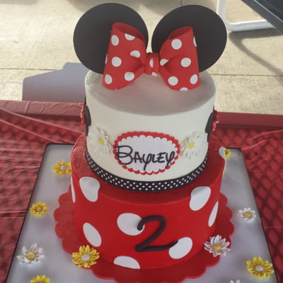 Minnie Mouse Birthday Cake