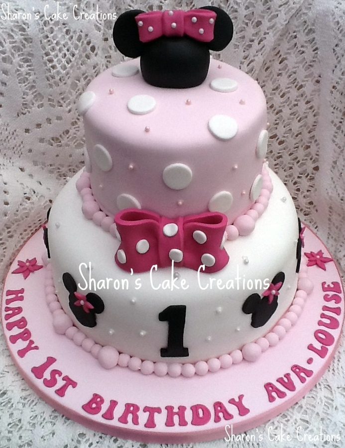 Minnie Mouse Birthday Cakes Walmart