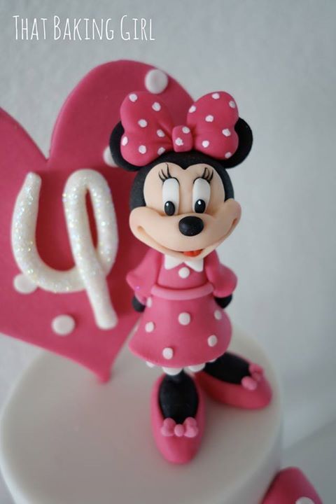 Minnie Mouse Cake Topper