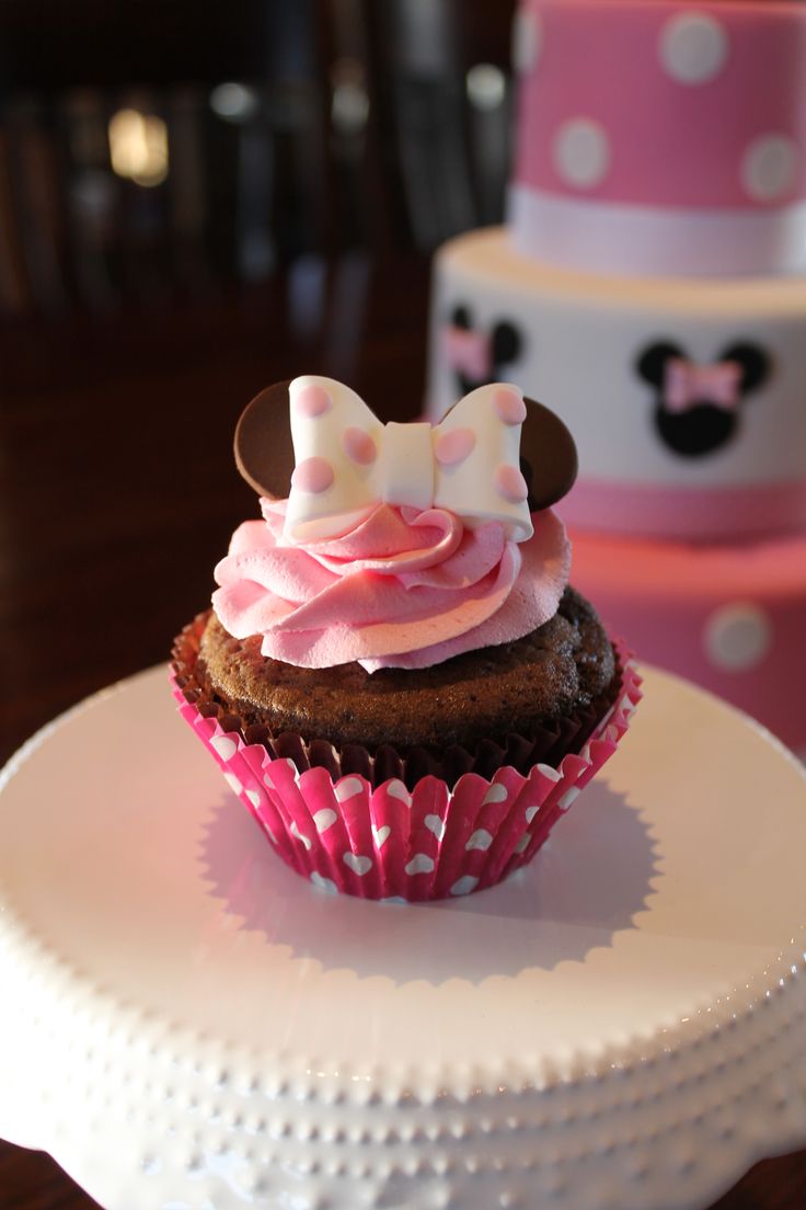 Minnie Mouse Cupcakes