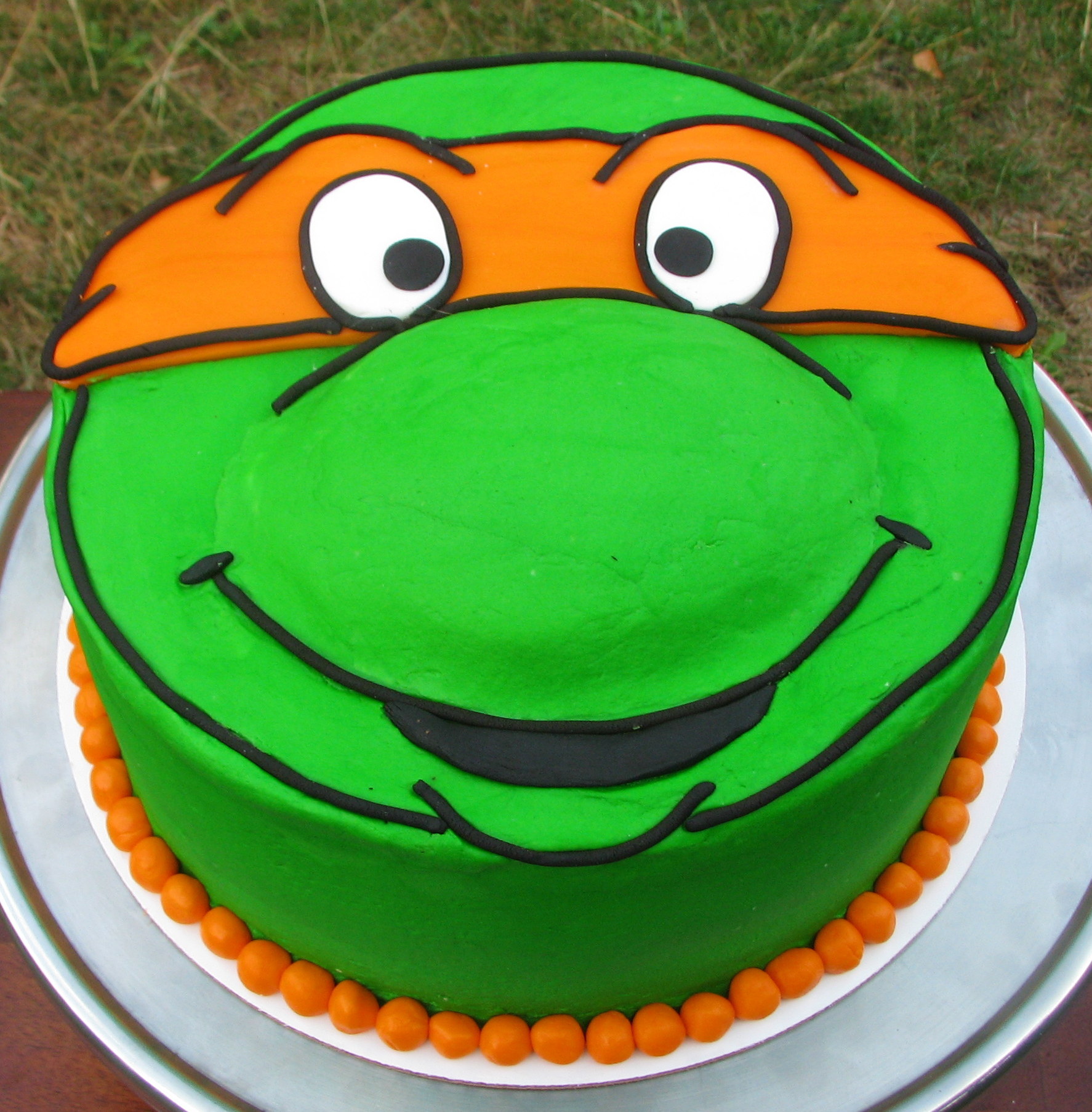 Ninja Turtle Birthday Cake