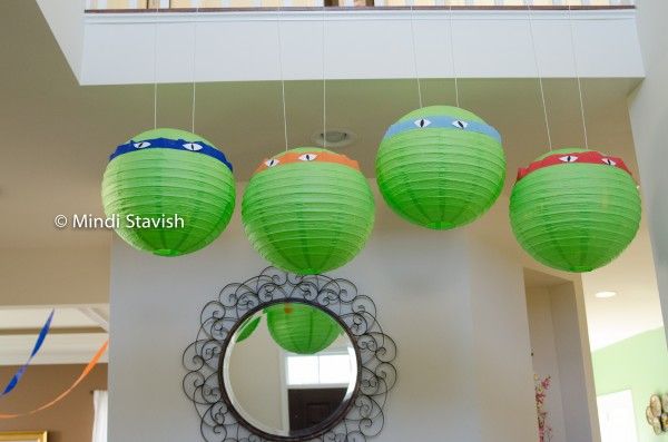 Ninja Turtle Party Decoration Ideas