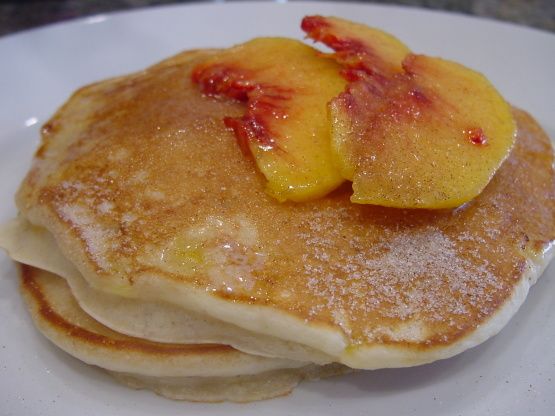 Peach Pancakes Recipe