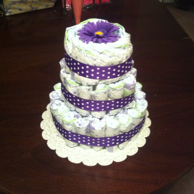 Pinterest Baby Shower Diaper Cakes