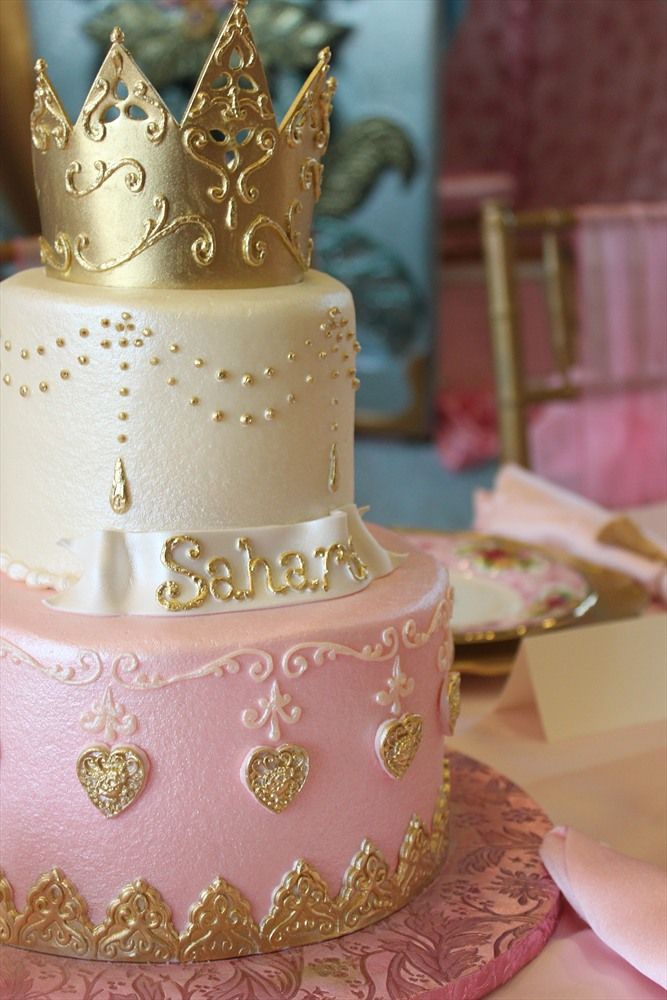 Princess Birthday Party Cake