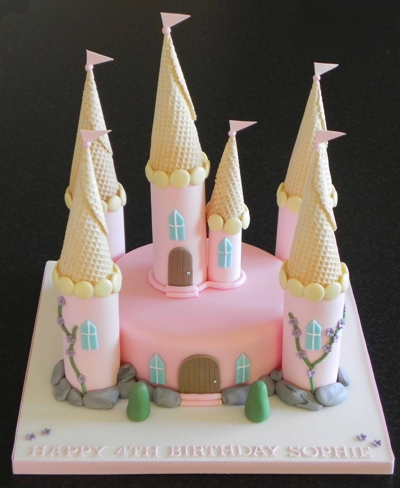 Princess Castle Cake