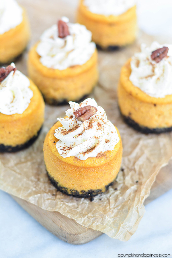 Pumpkin Cheesecake Mini Cupcake Recipes