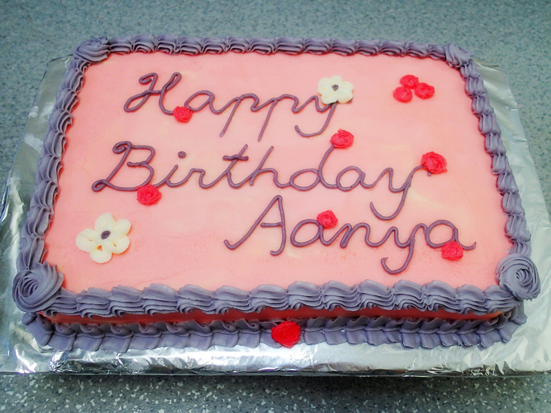 Rectangle Birthday Cake