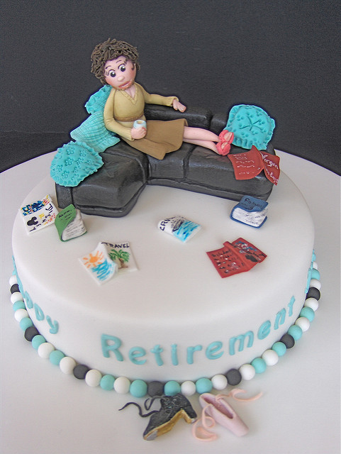 Retirement Cake Ideas Women