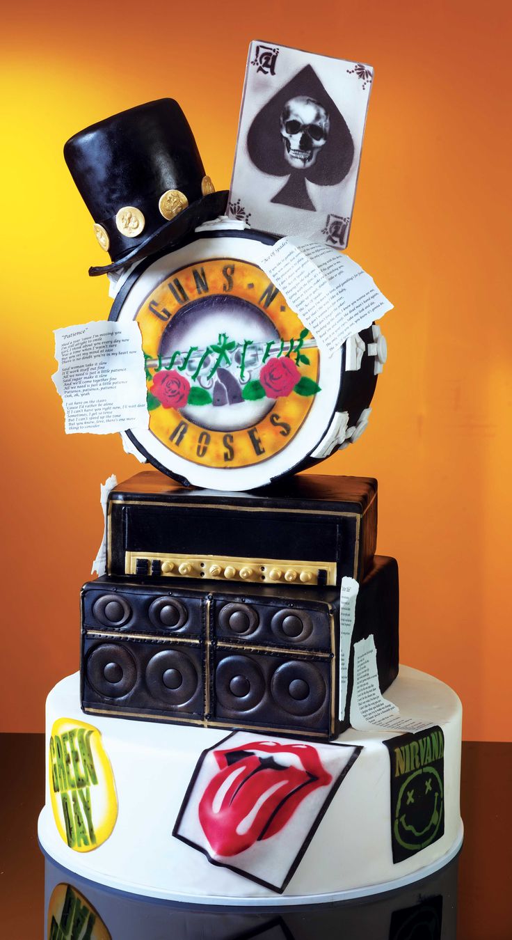 Rock Band Cake