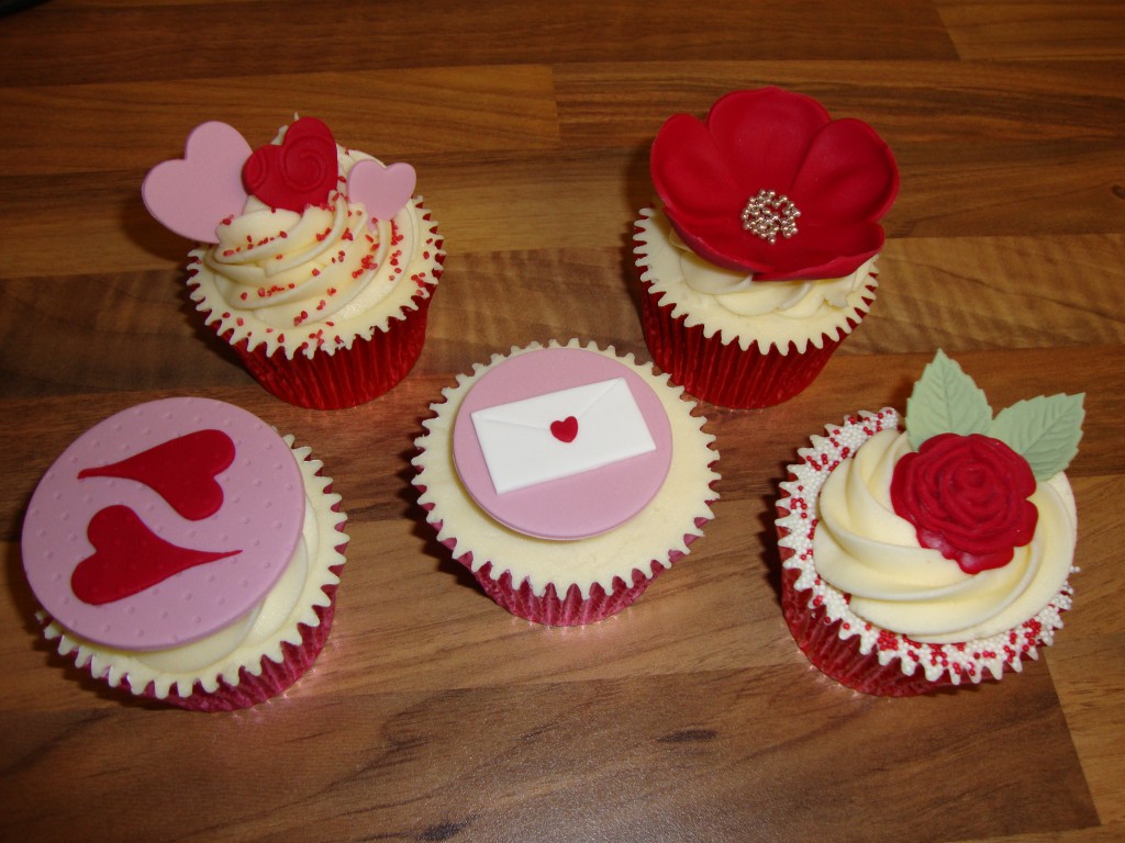 Sam's Club Valentine Cupcakes