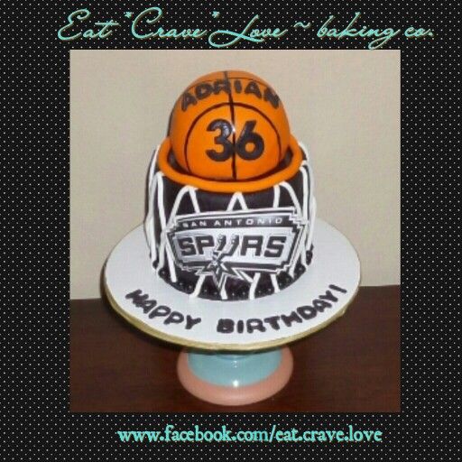 San Antonio Spurs Birthday Cake