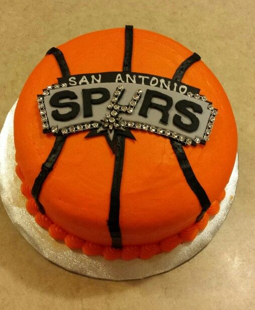 San Antonio Spurs Birthday Cake