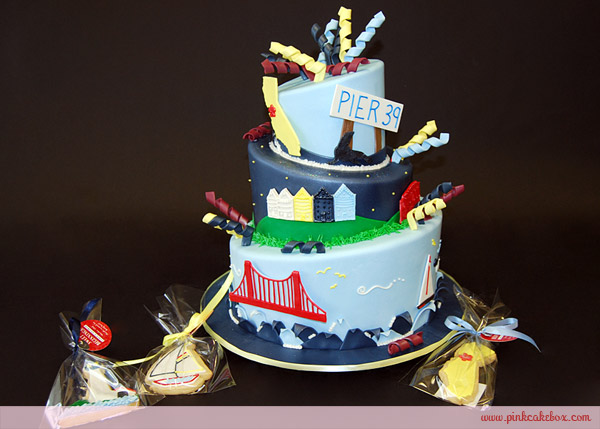 San Francisco Birthday Cake