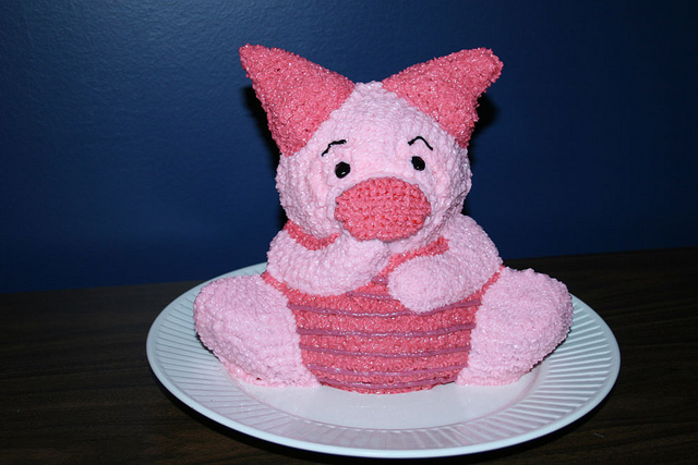 Stand Up Teddy Bear Cake Wilton