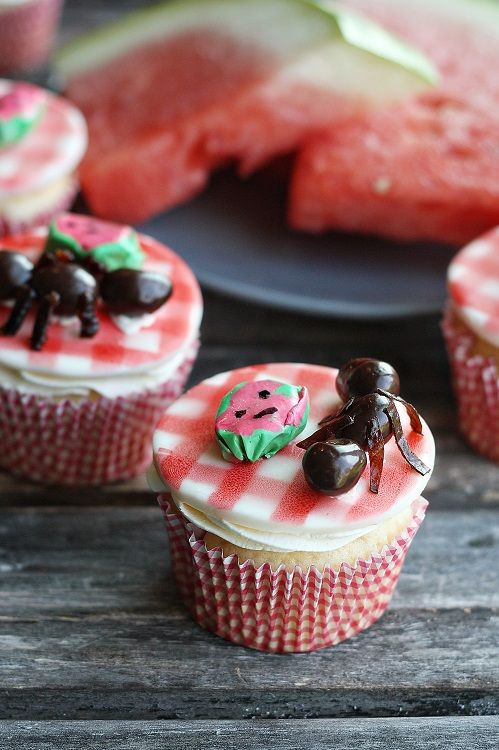 Summer Picnic Cupcakes