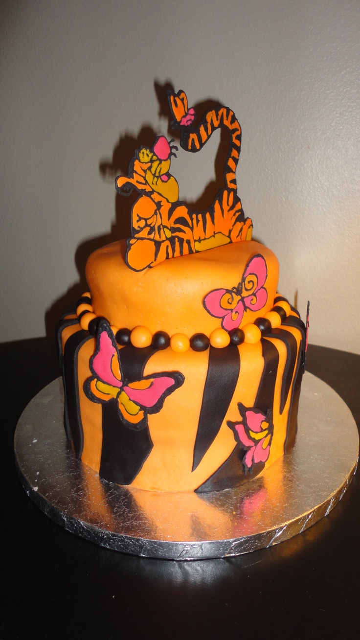 Tigger Birthday Cake