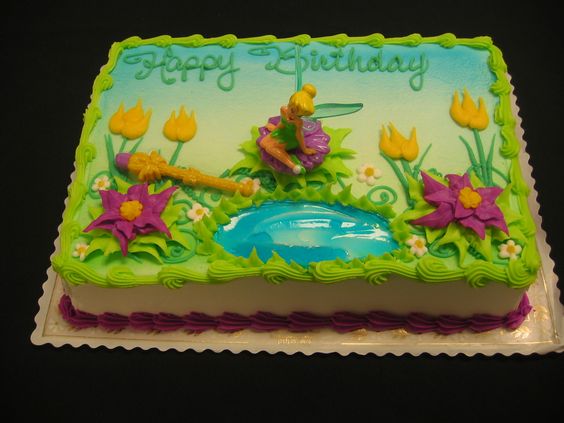 Tinkerbell Sheet Cake