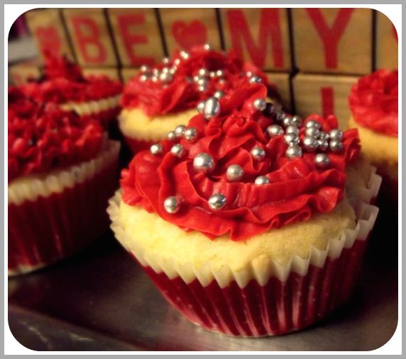 8 Photos of Cherry Filled Cupcakes For Valentine's Day