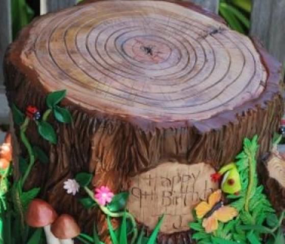 Wood Wedding Cake Ideas