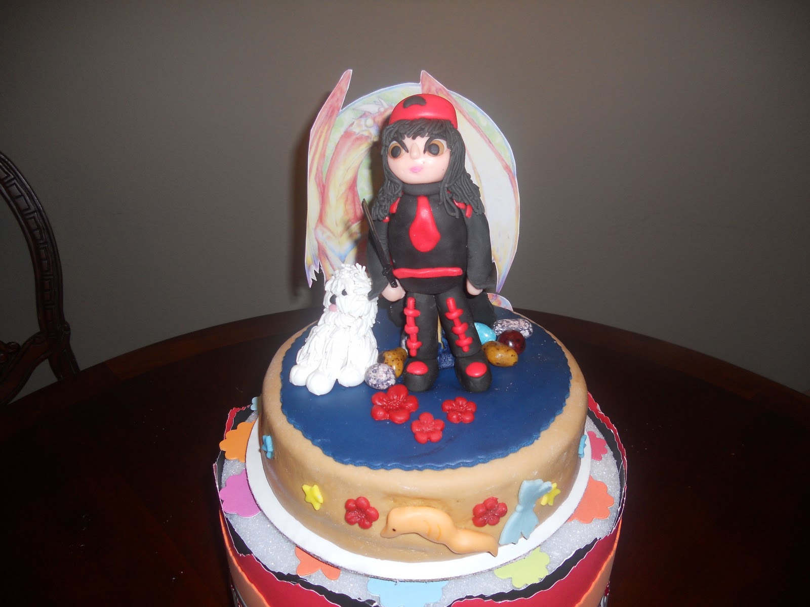 Anime Birthday Cake