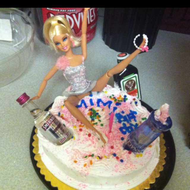 Barbie Doll Cake