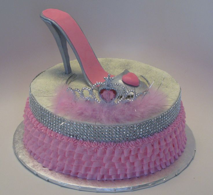 Bling Girly Birthday Cake