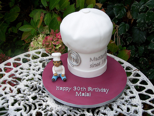 Chef Hat Birthday Cake