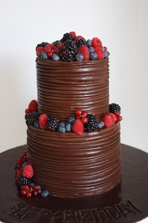 Chocolate Birthday Cake