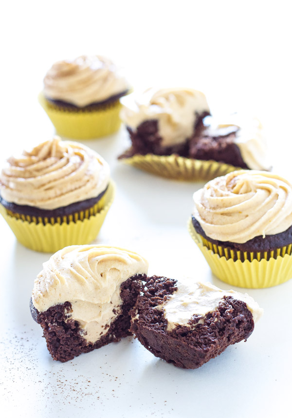 Chocolate Cupcakes with Cream Cheese Frosting