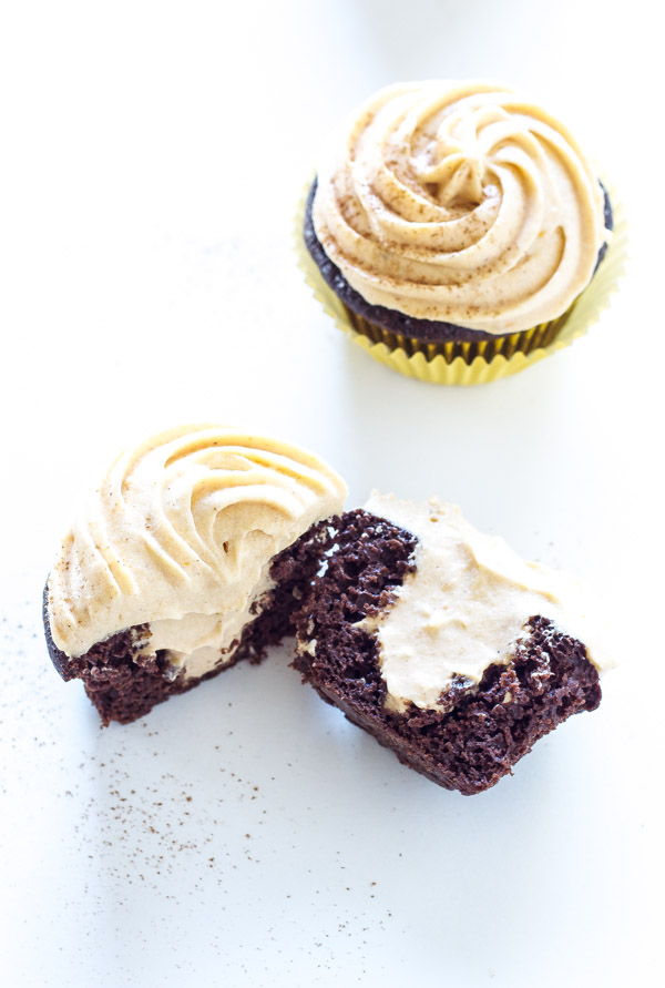 Chocolate Cupcakes with Cream Cheese Frosting