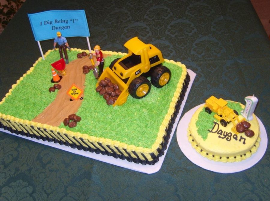 Construction Birthday Cake