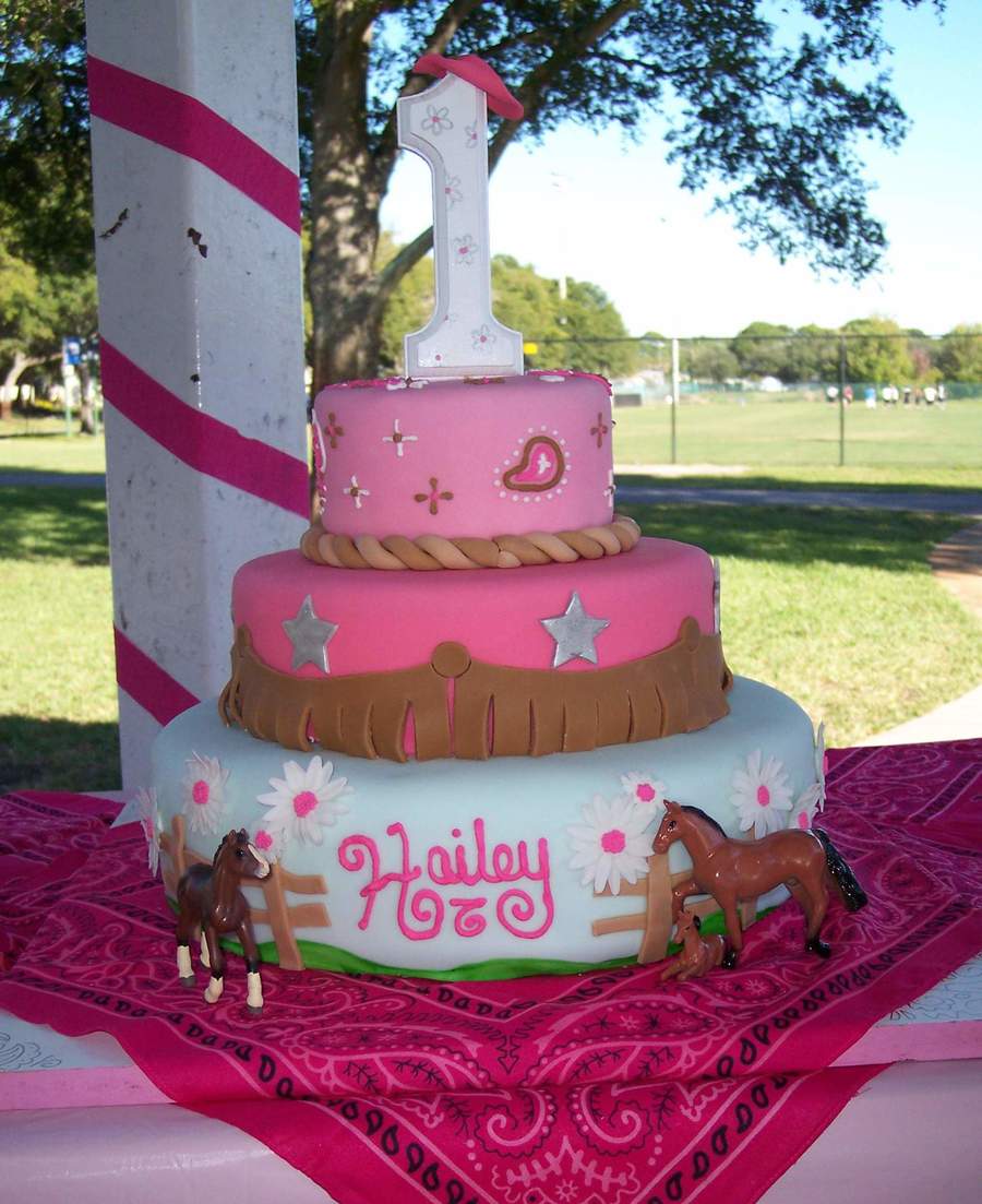 Cowgirl Horse Birthday Cake Ideas