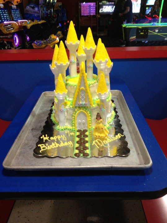 Disney Belle Birthday Cake