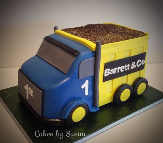 Dump Truck Cake