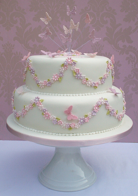 Elegant Birthday Cake