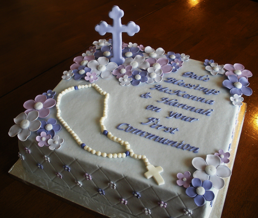 First Communion Cake