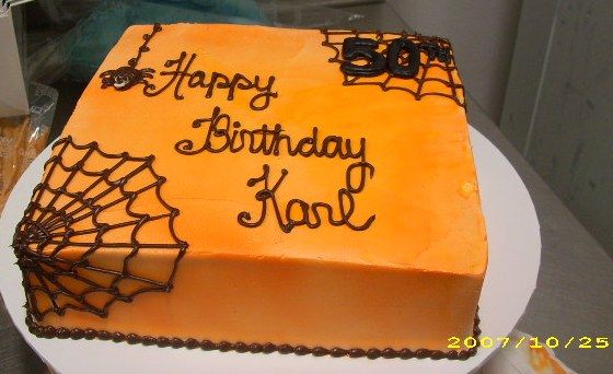 Fondant Birthday Cake