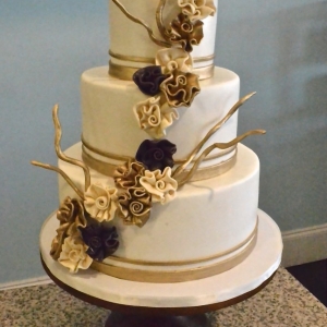 Fondant Wedding Cakes