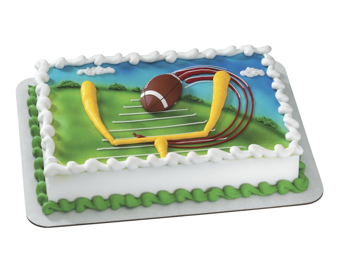 Football Birthday Cakes at Walmart