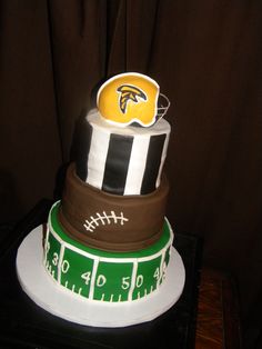 Football Grooms Cake