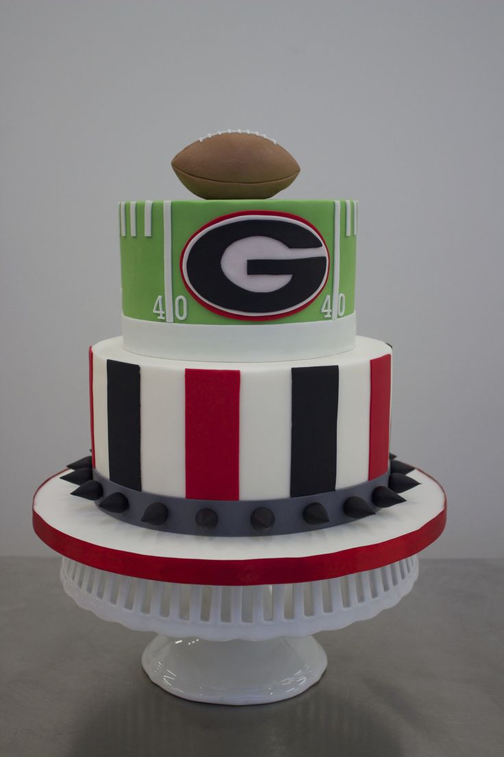 Georgia Bulldogs Grooms Cake