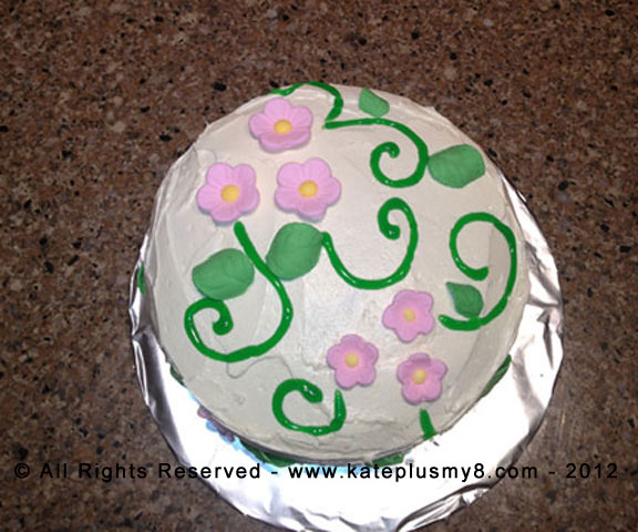 Girls 8th Birthday Cake