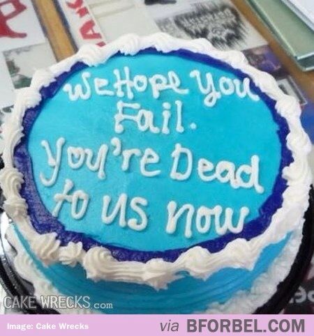 Going Away Party Cake Ideas