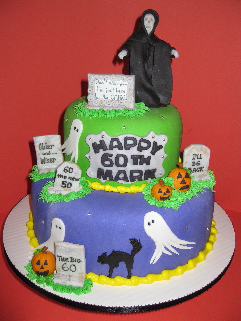 Grim Reaper Birthday Cake