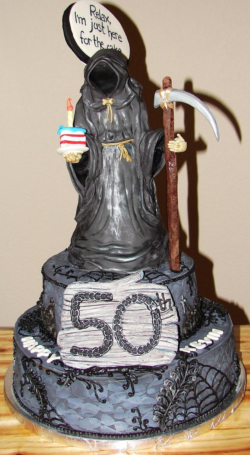 Grim Reaper Cake