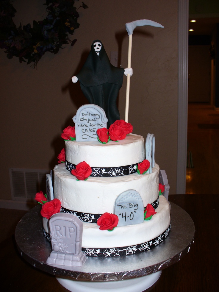 Grim Reaper Cake